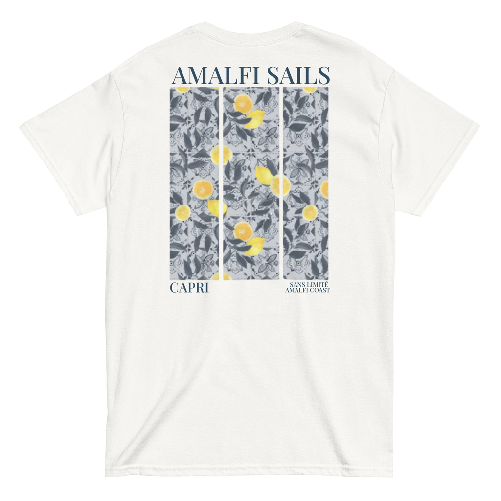 Amalfi Sails T-Shirt White