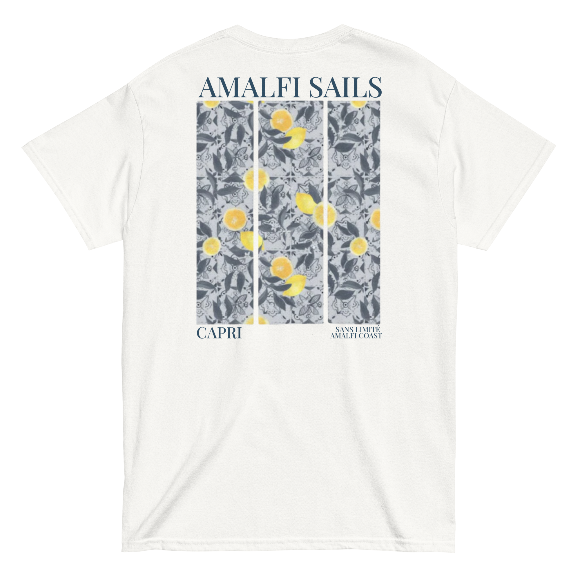 Amalfi Sails T-Shirt White