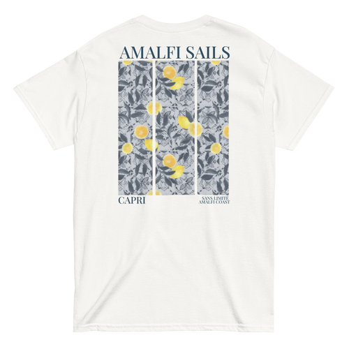 Amalfi Sails T-Shirt White