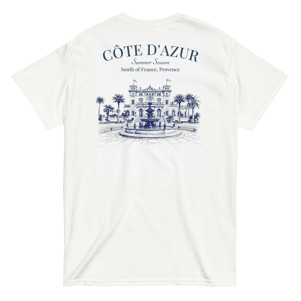 Côte d'azur T-Shirt White
