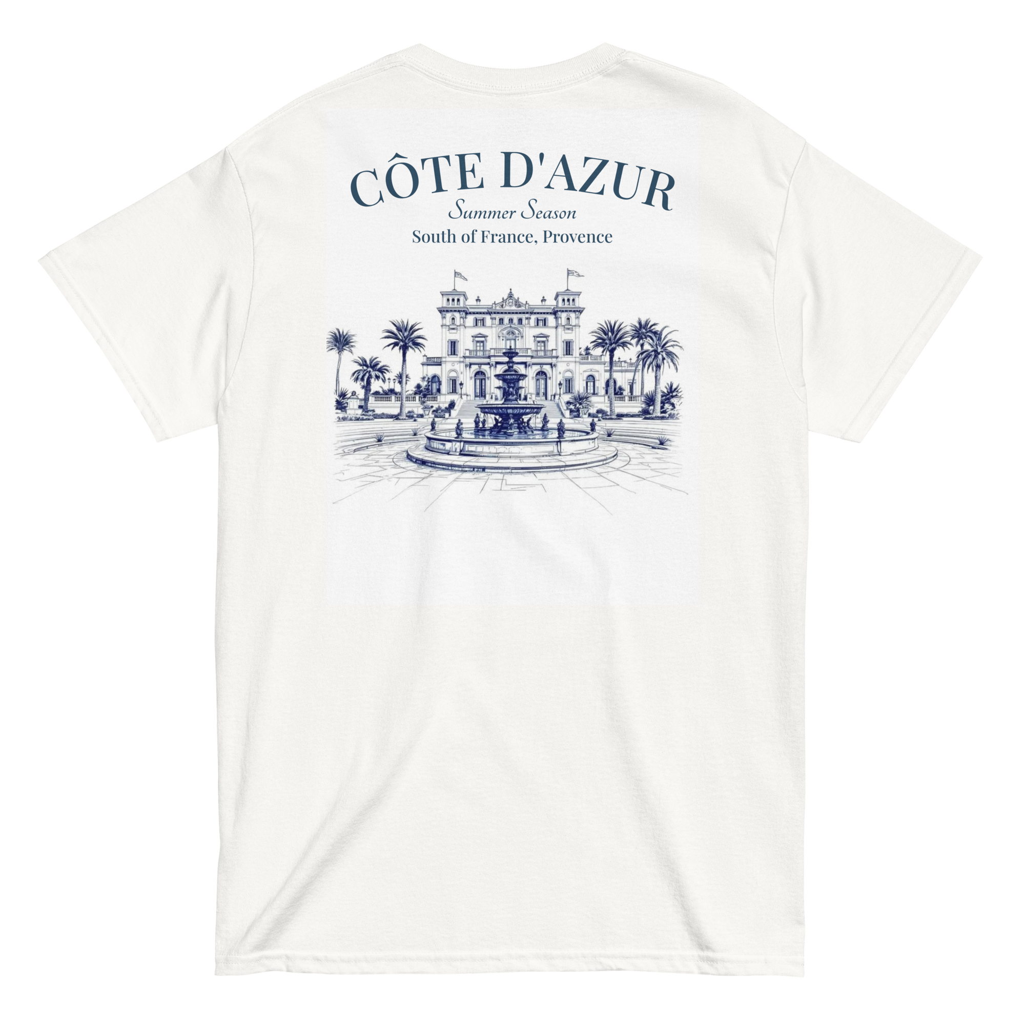 Côte d'azur T-Shirt White