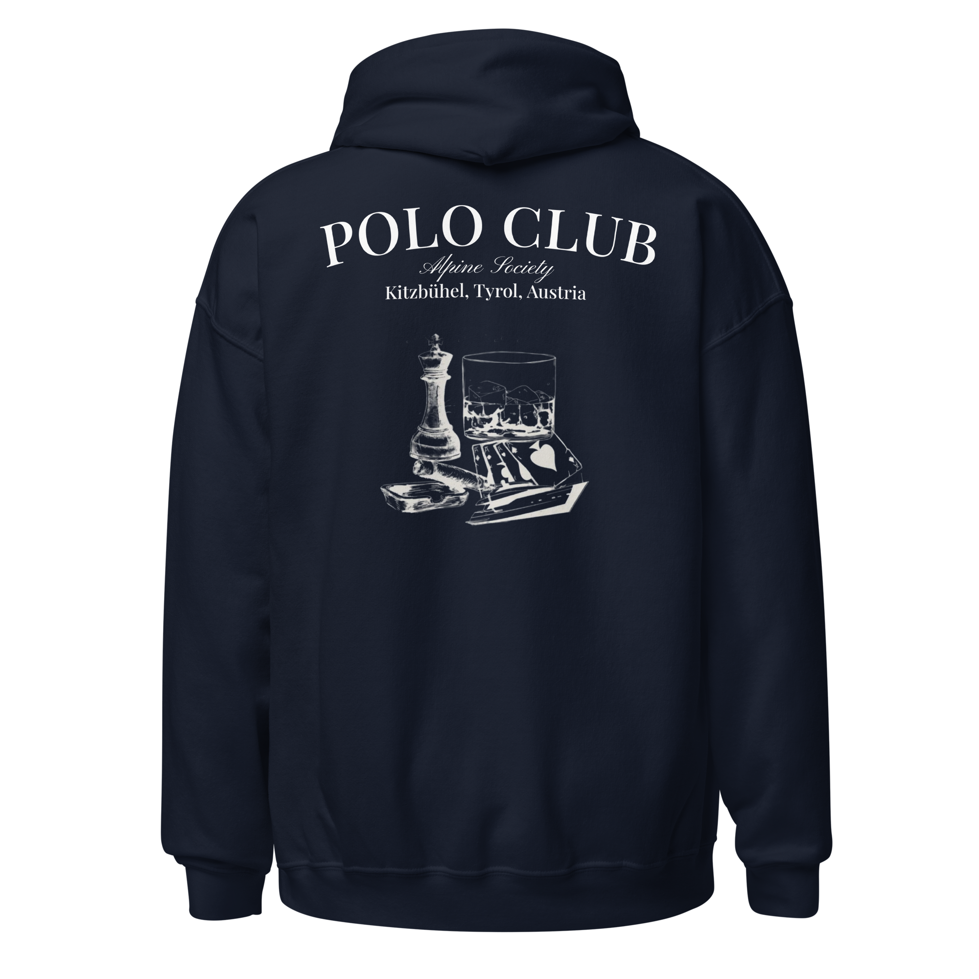 Polo Club Hoodie Navy