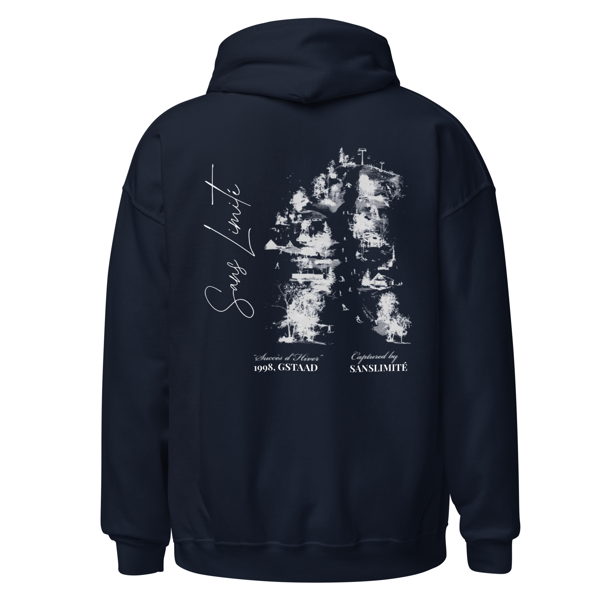 Alpine Descent Hoodie Navy