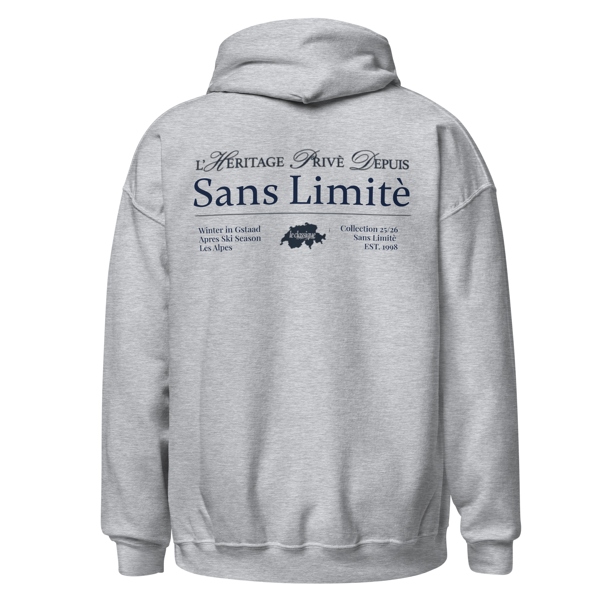 Le Classique Hoodie Grey