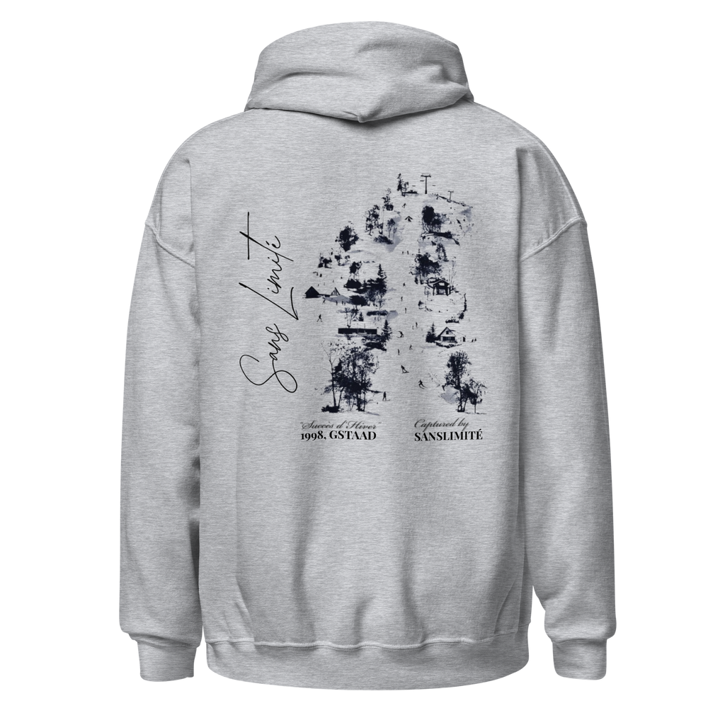 Alpine Descent Hoodie Grey