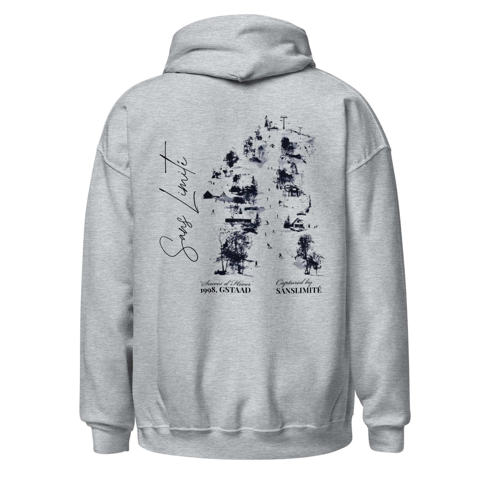 Alpine Descent Hoodie Grey