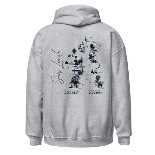 Alpine Descent Hoodie Grey