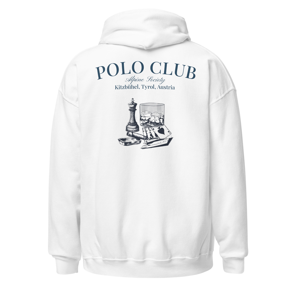 Polo Club Hoodie White