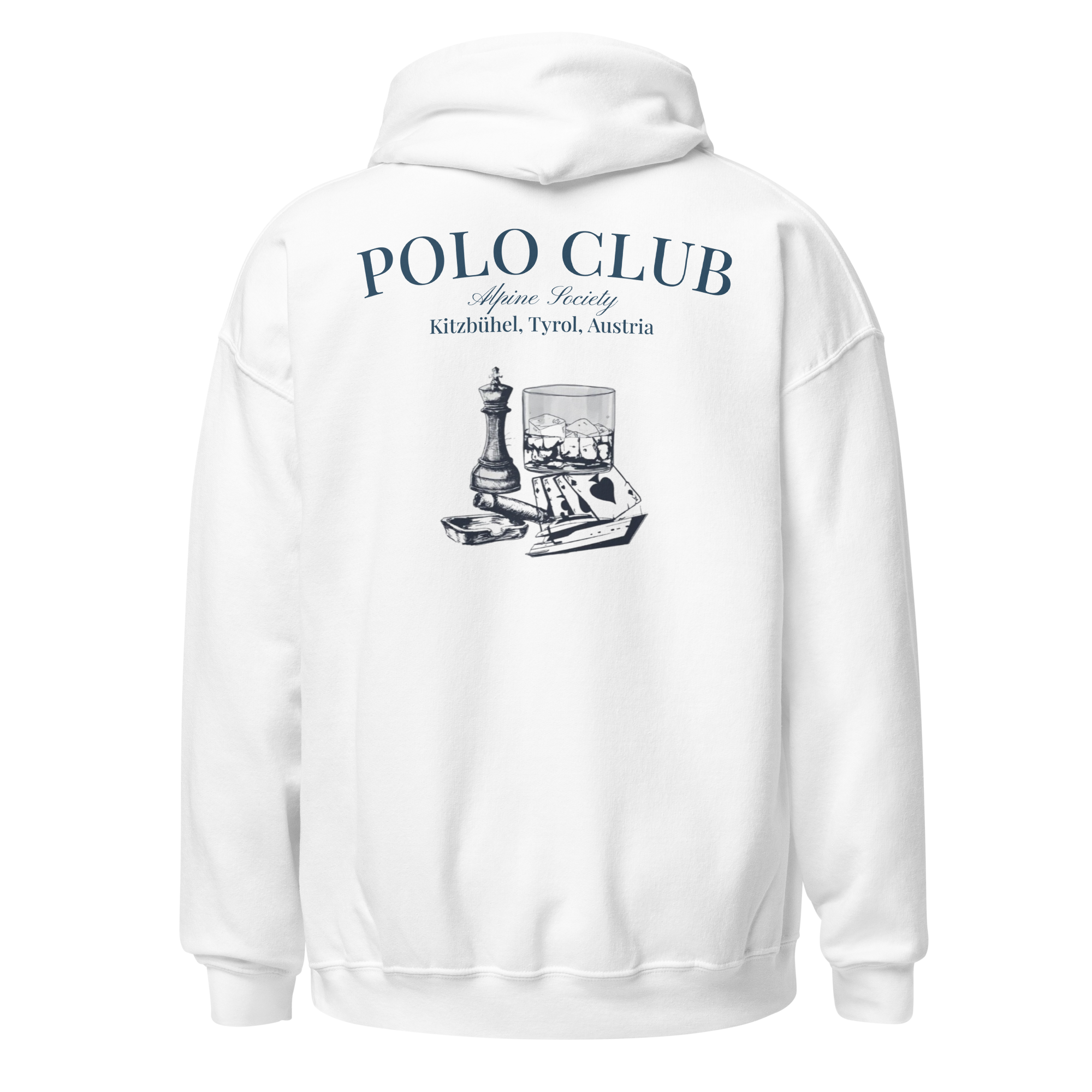 Polo Club Hoodie White